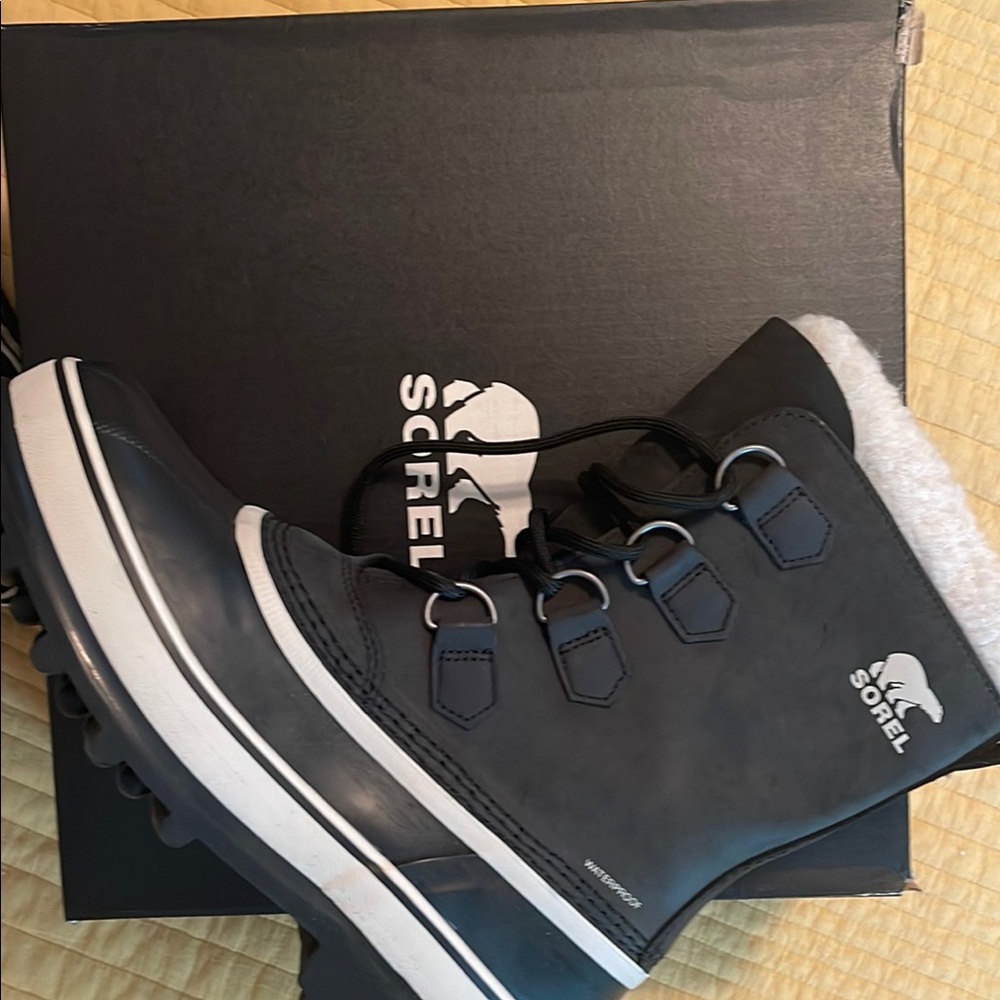 Sorel Black Winter Boots